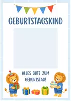 Vorschau - Poster - Geburtstagskalender Löwenklasse | Geburtstagskind-Poster, Klassentier Löwe | Classroom Management & Klassenorganisation - Seite 2