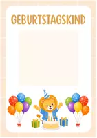 Vorschau - Poster - Geburtstagskalender Löwenklasse | Geburtstagskind-Poster, Klassentier Löwe | Classroom Management & Klassenorganisation - Seite 3