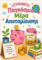 Προεπισκόπηση - Φύλλα εργασίας - Παγκοσμια μερα αποταμιευσης - Εξώφυλλο