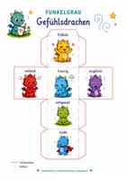 Vorschau - Arbeitsblätter - Gefühlsdrachen Materialien zur emotionalen Entwicklung - Seite 1