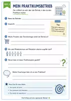 Vorschau - Arbeitsblätter - Schülerpraktikum – Protokollheft | Praktikumsmappe | Berufsorientierung - Seite 3