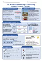 Vorschau - Unterrichtsreihen - Wärmeausdehnung - Physik Sek I - Arbeitsblätter inkl. Lösungen - Seite 3