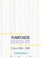 Vista previa - Para docentes: organización, planificación y formación - Planificador docente 2026-2027 @unhilodecolores_ - página 2