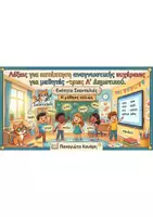 Προεπισκόπηση - Υποστηρικτικό υλικό / Ειδική αγωγή - Λέξεις για ανάγνωση Α' Δημοτικού Ενότητα Σκανταλιές - Εξώφυλλο