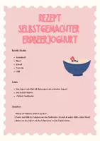 Vorschau - Arbeitsblätter - Produktvergleich Erdbeerjoghurt - Seite 3