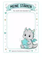 Vorschau - Arbeitsblätter - Gefühlsdrachen Lapbook über Gefühle - Seite 3