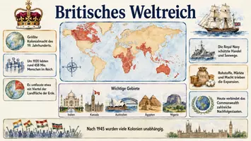 Vorschau - Arbeitsblätter - Arbeitsblätter zum Thema "Britisches Weltreich" + Lösung & MP3 + Infografik - Seite 3