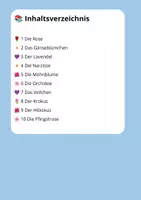 Vorschau - Stundenentwürfe - Leseverständnis Blumen – Klasse 2 | 10 Lesetexte mit Fragen & Lösungen - Seite 1
