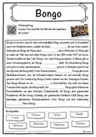 Vorschau - Unterrichtsreihen - Bongo Lückentext mit Wortspeicher Hörverstehen und Suchsel - Seite 1