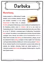 Vorschau - Unterrichtsreihen - Darbuka Lückentext mit Wortspeicher Hörverstehen und Suchsel - Seite 2