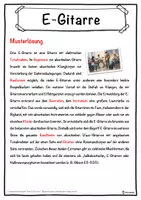 Vorschau - Unterrichtsreihen - E-Gitarre Lückentext mit Wortspeicher Hörverstehen und Suchsel - Seite 2