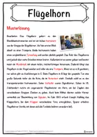 Vorschau - Unterrichtsreihen - Flügelhorn Lückentext mit Wortspeicher Hörverstehen und Suchsel - Seite 2