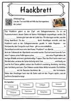 Vorschau - Unterrichtsreihen - Hackbrett Lückentext mit Wortspeicher Hörverstehen und Suchsel - Seite 1