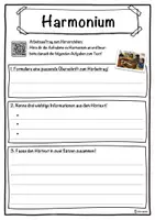 Vorschau - Unterrichtsreihen - Harmonium Lückentext mit Wortspeicher Hörverstehen und Suchsel - Seite 3