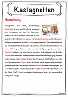 Vorschau - Unterrichtsreihen - Kastagnetten Lückentext mit Wortspeicher Hörverstehen und Suchsel - Seite 2