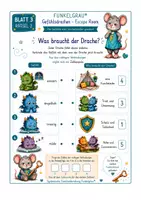 Vorschau - Spiele - Spiel Escape- Room mit Gefühlen für die Grundschule - Seite 2