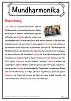 Vorschau - Unterrichtsreihen - Mundharmonika Lückentext mit Wortspeicher Hörverstehen und Suchsel - Seite 2
