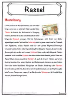 Vorschau - Unterrichtsreihen - Rassel Lückentext mit Wortspeicher Hörverstehen und Suchsel - Seite 2