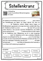 Vorschau - Unterrichtsreihen - Schellenkranz Lückentext mit Wortspeicher Hörverstehen und Suchsel - Seite 1