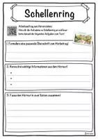 Vorschau - Unterrichtsreihen - Schellenring Lückentext mit Wortspeicher Hörverstehen und Suchsel - Seite 3