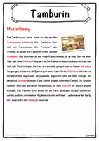 Vorschau - Unterrichtsreihen - Tamburin Lückentext mit Wortspeicher Hörverstehen und Suchsel - Seite 2