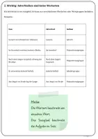 Vorschau - Arbeitsblätter - Adverbiale Bestimmungen erkennen und unterscheiden, Adverbialien gezielt üben, Übungen & Lösungen Klasse 5 & Klasse 6 - Seite 3