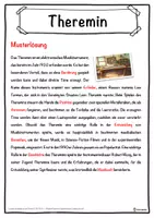 Vorschau - Unterrichtsreihen - Theremin Lückentext mit Wortspeicher Hörverstehen und Suchsel - Seite 2