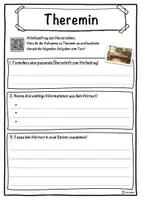 Vorschau - Unterrichtsreihen - Theremin Lückentext mit Wortspeicher Hörverstehen und Suchsel - Seite 3