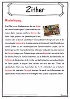 Vorschau - Unterrichtsreihen - Zither Lückentext mit Wortspeicher Hörverstehen und Suchsel - Seite 2
