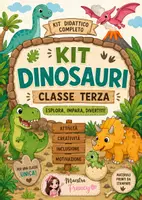 anteprima - Materiale di supporto/inclusione - KIT DINOSAURI – CLASSE TERZA 🦕🦖 - Pagina di copertina