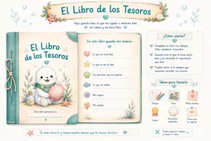 Vista previa - Unidades / Secuencias / Situaciones de Aprendizaje - Libro de los tesoros instrucciones TEA educacion especial - Portada