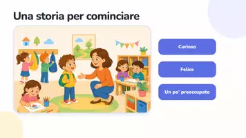 anteprima - Presentazioni / Lavagne - Primo giorno di accoglienza classe prima (attività con scansione oraria) - Pagina di copertina
