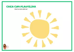 Vista previa - Juegos / Gamificación - Crea con plastilina: tapices de primavera y motricidad fina - página 1