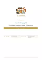 Vorschau - Anderer Materialtyp - Lernentwicklungsgespräch (LEG) - Komplettpaket mit Leitfaden & Zielvereinbarung - Deckblatt