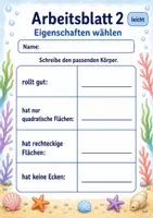 Vorschau - Arbeitsblätter - Würfel, Quader und Kugel | Mathematik Klasse 3 | 6 Arbeitsblätter als PDF - Seite 2