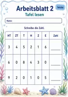 Vorschau - Arbeitsblätter - Stellenwerttafel bis 1 Million | Mathematik Klasse 4 | 6 Arbeitsblätter als PDF - Seite 2