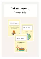 Vorschau - Spiele - Steh auf, wenn ... - Sommerferien (Bewegungsspiel) - Deckblatt