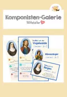 Vorschau - Poster - Komponisten-Galerie "Musikgeschichte": Steckbriefe & Poster - Seite 1