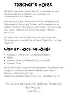 Vorschau - Arbeitsblätter - AT HOME - Klettmappe - Seite 1