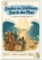 Vorschau - Stationenlernen - Escape Room Klasse 5-6: Exodus - Deckblatt