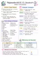 Vorschau - Lehrpläne/Lehrermaterial - Religion | Kostenlose Checkliste für den Schulstart | Kirchenjahr & weitere Themen | Förderschule & Grundschule | Klasse 1-5 - Seite 2