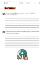 Vorschau - Arbeitsblätter - Saisonalität & Abhängigkeit von Tourismus Massentourismus - Seite 3
