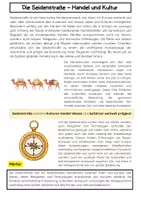Vorschau - Arbeitsblätter - Die Seidenstraße: Handel, Karawanen & Karawansereien - Seite 1