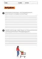 Vorschau - Arbeitsblätter - Produzenten & Konsumentenrente: Marktgleichgewicht - Seite 3