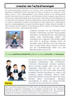 Vorschau - Arbeitsblätter - Der Fachkräftemangel: Arbeitsmarkt & Digitalisierung - Seite 1
