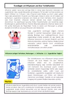 Vorschau - Arbeitsblätter - Influencer Vorbildfunktion & Identifikation - Seite 1