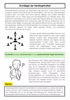 Vorschau - Arbeitsblätter - Handlungsfreiheit vs Willensfreiheit: Verantwortung & Freiheit - Seite 1