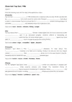 Vorschau - Arbeitsblätter - Arbeitsblatt / Worksheet "Top Gun, 1986" - Seite 1