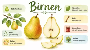 Vorschau - Arbeitsblätter - Arbeitsblätter zum Thema "Birnen" + Lösung & MP3 + Infografik - Seite 3