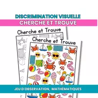 Aperçu - Jeux - Cherche et Trouve l'Été - Page de couverture